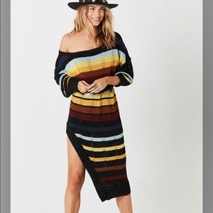 Jen’s Pirate Booty swallowtail maxi Sweater Dress